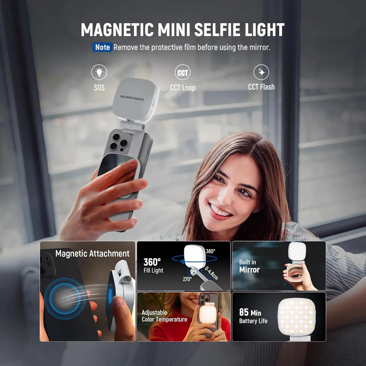 Magnetic Selfie Light